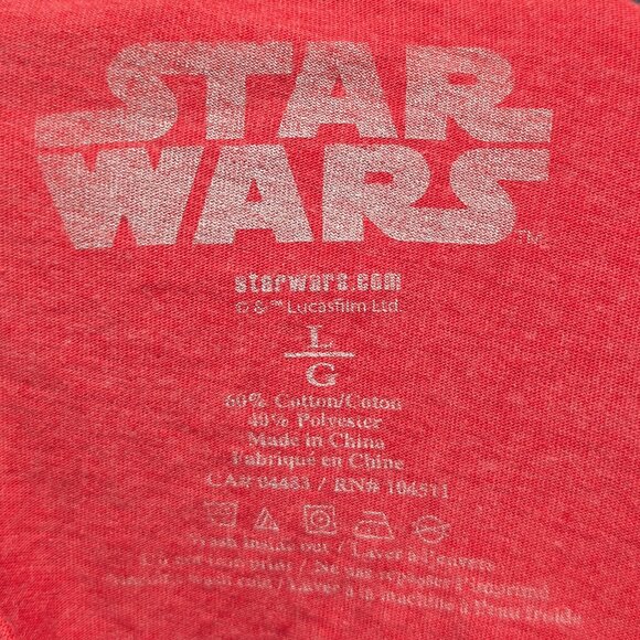 Darth Vader Star Wars I Find Your Lack Of Cheer Disturbing X-Mas T-Shirt, Large - Picture 3 of 3